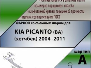 KIA PICANTO (BA) (хетчбек) 2004 -2011
