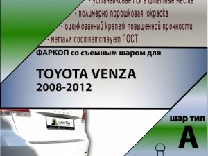 TOYOTA VENZA 2008-2012