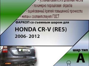 HONDA CR-V (RE5) 2006- 2012