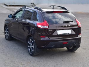Рейлинги Черный муар  LADA XRAY 2016-
