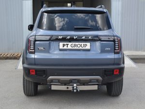 HAVAL Dargo 2022- (съемный квадрат/ с НЕРЖ накладкой)