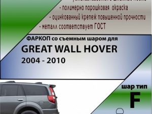 GREAT WALL HOVER 2004 - 2010