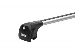 Багажная система Lux Scout для а/м с интегрированными рейлингами универсальная с серебристыми дугами 110 см